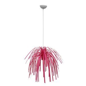 Present Time Fireworks Bright Pink Pendant Lamp